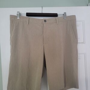 Adidas Golf Shorts Tan Size 36 Inseam 10 BNWOT
